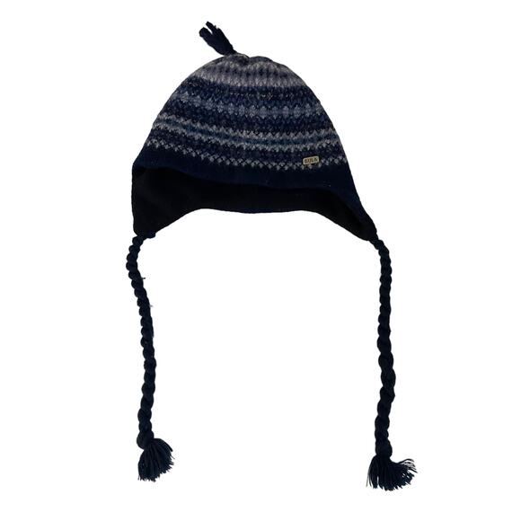 Bula Blue Babys One Size Wool One Size Baby Beenie Hat - Picture 1 of 5